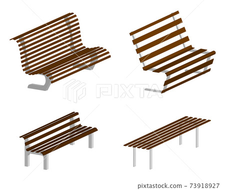 isometric 3d vector, set of park and garden... - Stock Illustration ...