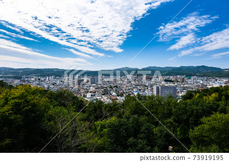 從天文台看的岐阜縣多治見市多治見公園 73919195