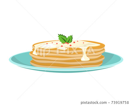 Breakfast meal vector 73919758