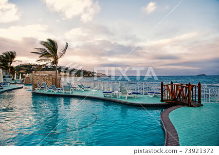 Swimming pool and panoramic sea view in Philipsburg, Swimming pool and panoramic sea view in Philipsburg, 73921372