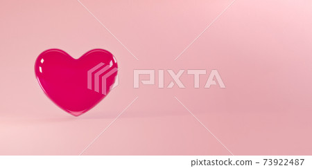 Valentines day background with flying realistic glass heart. For website, wallpaper, invitation, posters, brochure, banners. Valentines day background with flying realistic glass heart. For website, wallpaper, invitation, posters, brochure, banners. 73922487