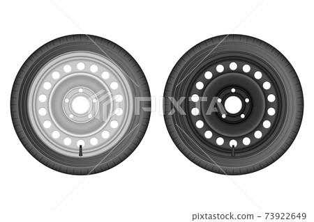 Car tyre vector design illustration isolated on white background Car tyre vector design illustration isolated on white background 73922649