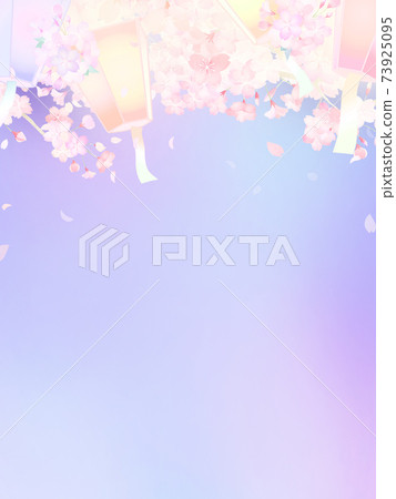 櫻花背景-有多種變體 73925095