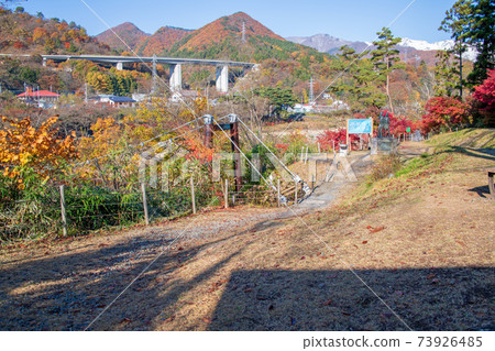 吉野明古岡紀念公園秋天風景水上町 吉野明古岡紀念公園秋天風景水上町 73926485