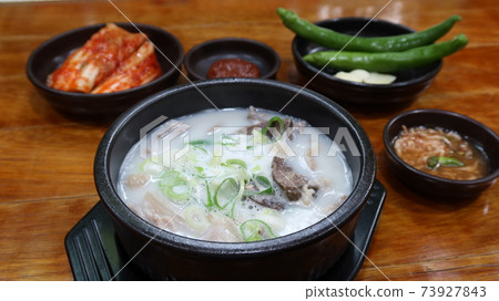 Sundae soup set, restaurant Sundae soup set, restaurant 73927843