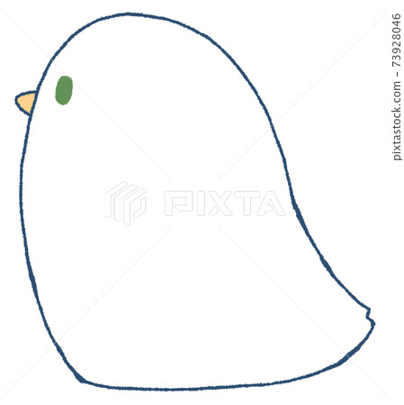 Chick facing left (white) 73928046