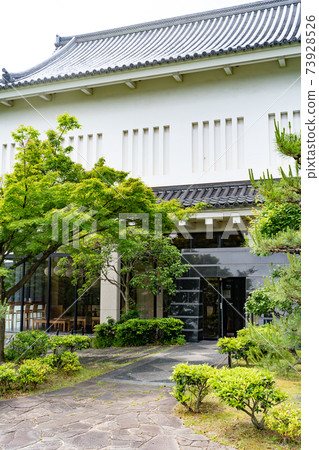 Garden of Shoryuji Castle Park in Kyoto 73928526