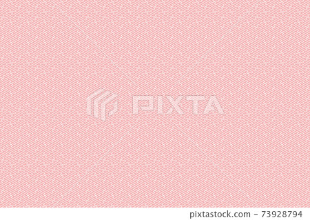Illustration material Background material Japanese pattern Saaya pattern vector 73928794