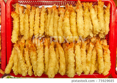 Fried snacks, snacks, fried shrimp, 73929685