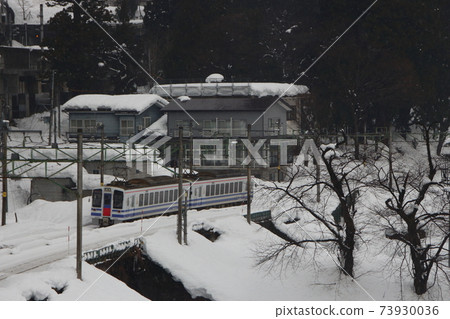 Hokuetsu Express Hokuhoku Line HK100冬季型 Hokuetsu Express Hokuhoku Line HK100冬季型 73930036