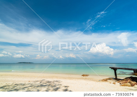 sea beach at Koh MunNork Island, Thailand 73930074