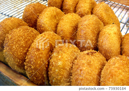 Croquette, bread, Croquette, bread, 73930184