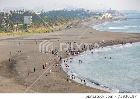 Cijin Beach in Kaohsiung, Taiwan 73930187