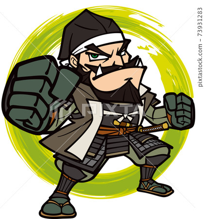 Imposing Shibata Katsuie [Cartoon style] 73931283