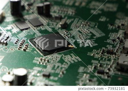 Electronic circuit board (close up) Electronic circuit board (close up) 73932181