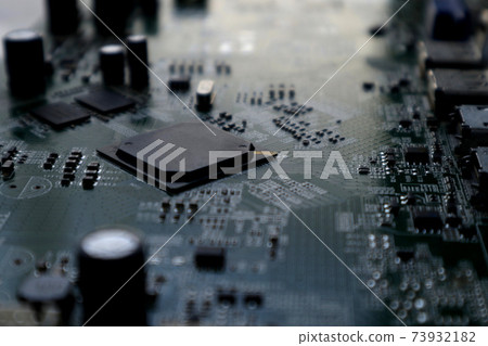 Electronic circuit board (close up) Electronic circuit board (close up) 73932182