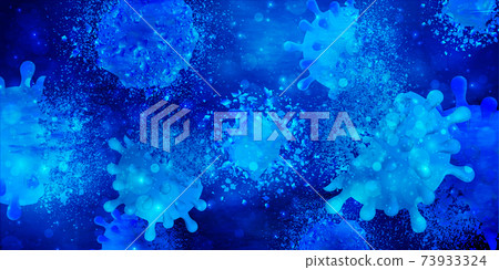 Corona vaccine virus background Corona vaccine virus background 73933324