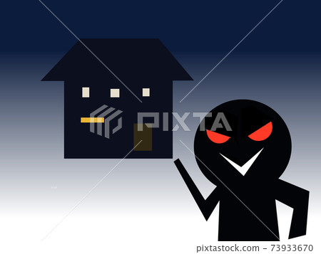 The bad guys aim at a private house The bad guys aim at a private house 73933670