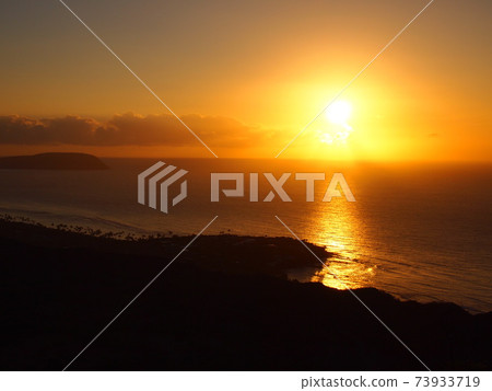 Asahi seen from Diamond Head 73933719