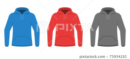 Hoodie set vector design illustration isolated on white background 73934281