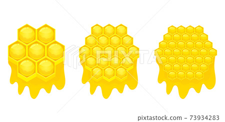 Honeycomb vector design illustration isolated on white background 73934283
