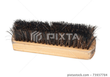 Clothes brush on white background Clothes brush on white background 73937784