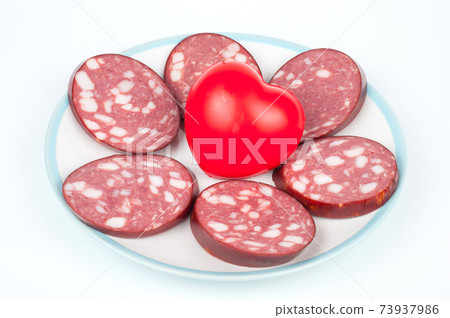 Smoked fatty sausage and heart health 73937986
