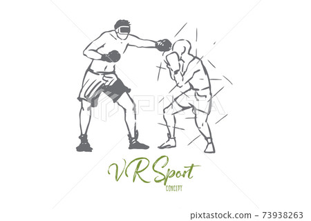 Sport, games, fight, man, active concept. Hand drawn isolated vector. Sport, games, fight, man, active concept. Hand drawn isolated vector. 73938263