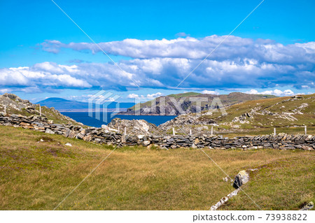 The coastline at Dawros in County Donegal - Ireland 73938822
