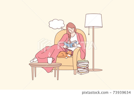 Enjoying daily lifestyle concept 73939634