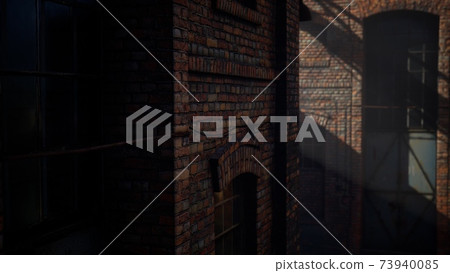 Abandoned Factory empty because of the coronavirus covid-19 epidemic Abandoned Factory empty because of the coronavirus covid-19 epidemic 73940085