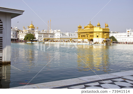 sikh Golden temple in Amritsar, India 73941514