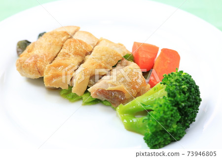 美味的雞肉照燒 美味的雞肉照燒 73946805