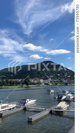 Heidelberg, Germany Neckar River 73950780