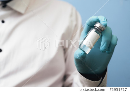 medical jars, mocap. on a blue background. copy space medical jars, mocap. on a blue background. copy space 73951717