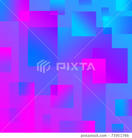 Contemporary art abstract background with geometric elements and pattern. Digital texture backdrop. Trendy art, zine culture. Modern template for pop art, modernism, cubism artwork. 73951766