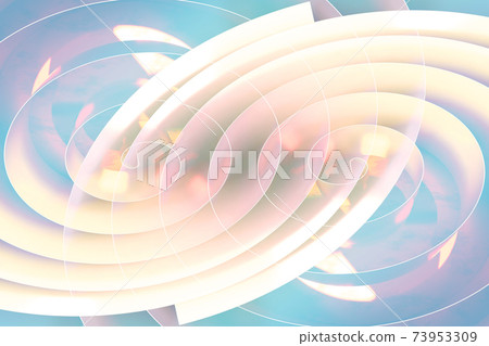 Colorful spirals, geometric pattern, abstract digital art 73953309