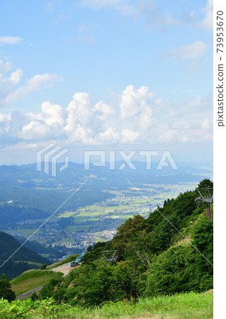 View from Yuzawa Kogen Panorama Park (Niigata Prefecture) 73953670