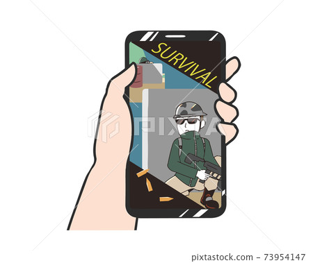 Smartphone game survival game 73954147