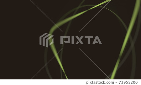 Green and black abstract spirograph art 3d rendering Green and black abstract spirograph art 3d rendering 73955200