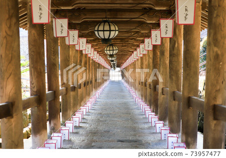 Entrance to Hase Temple of Nara Entrance to Hase Temple of Nara 73957477