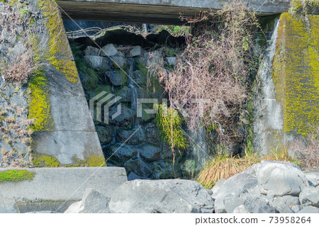 Mountain waterway Mountain waterway 73958264