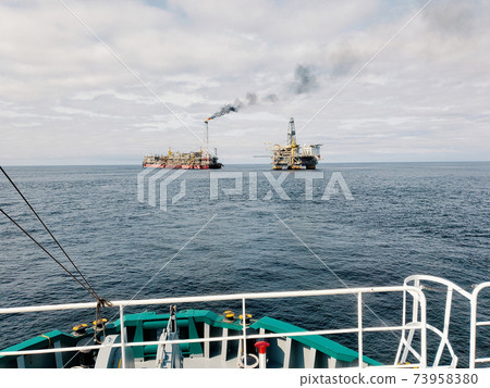 Floating production storage and offloading FPSO vessel, oil and gas indutry 73958380