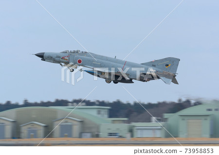 Air Self-Defense Force F-4EJ Kai Phantom II Takeoff Air Self-Defense Force F-4EJ Kai Phantom II Takeoff 73958853