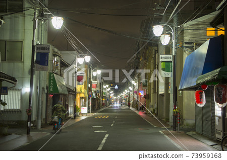 Night in Sugamo shopping street [Tokyo] 73959168