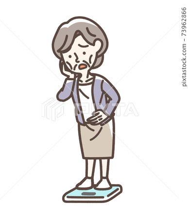 Grandmother worried about being too thin 73962866