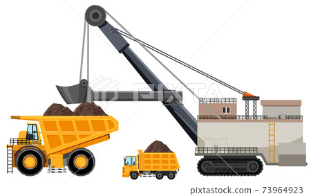 Articulated dump truck mining 73964923