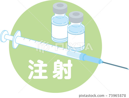藥物小瓶和注射器 73965878
