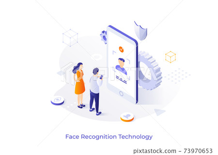 Vector Isometric Concept - Stock Illustration [73970653] - PIXTA