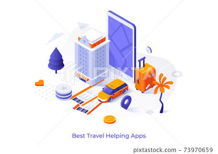 Vector Isometric Concept - Stock Illustration [73970659] - PIXTA